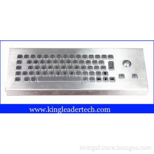 86 keys dust-proof metal industrial computer desktop keyboa